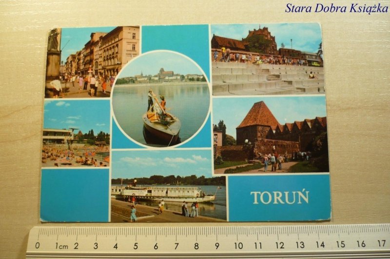 TORUŃ. ULICA SZEROKA; NAD WISŁĄ... FOT. GAŁDYŃSKI