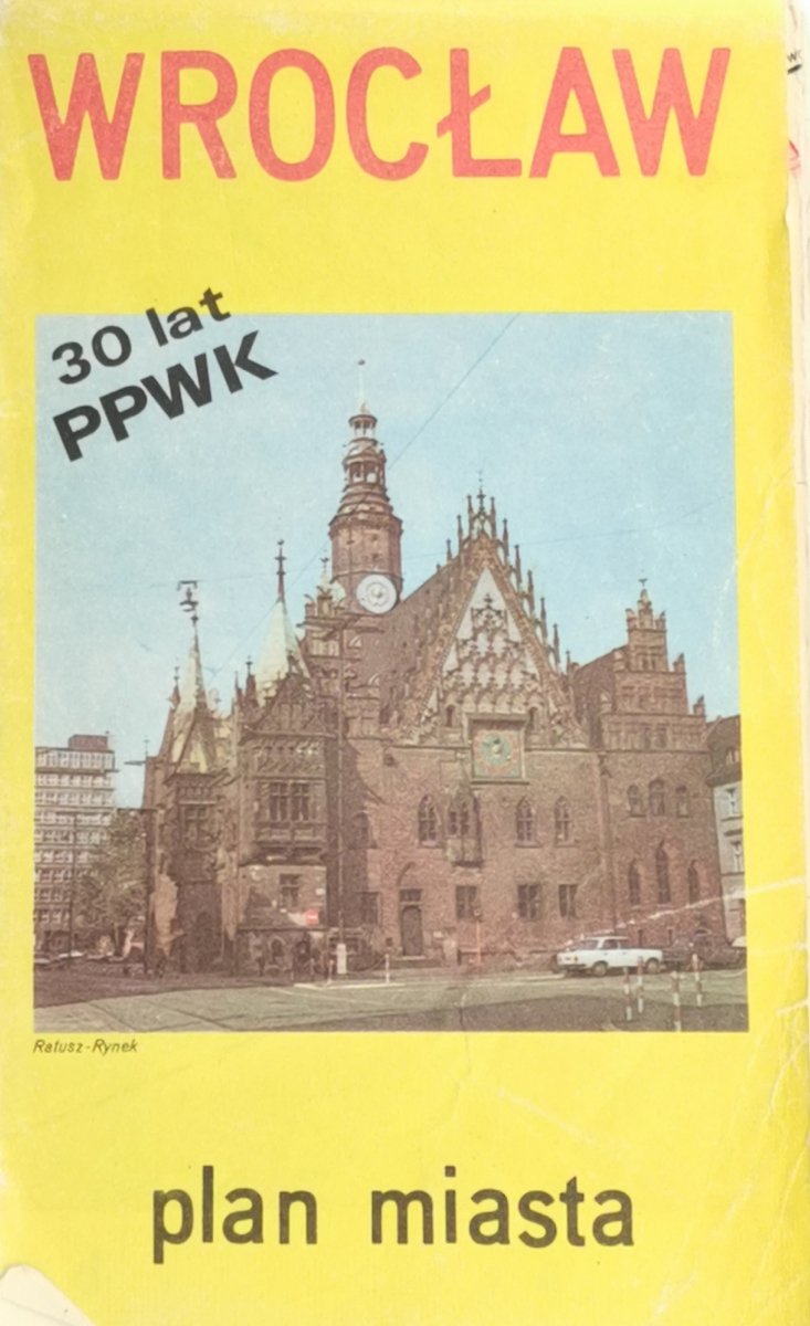 WROCŁAW PLAN MIASTA 