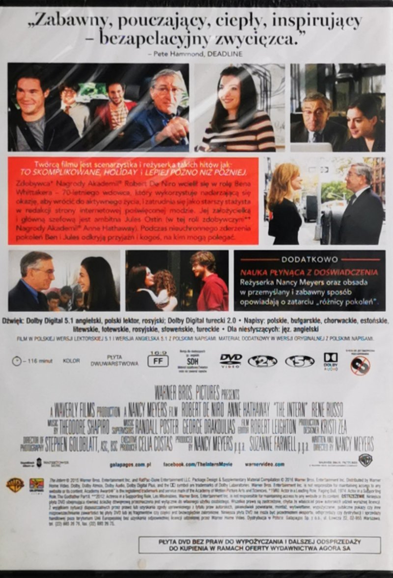 DVD. PRAKTYKANT - ROBERT DE NIRO