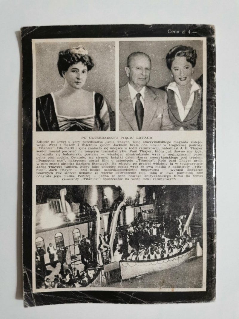 MINIATURY MORSKIE. GÓRA LODOWA NA KURSIE - Stanisław Bernatt 1958