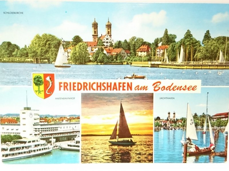 FRIEDRICHSHAFEN AM BODENSE. CZTERY UJĘCIA