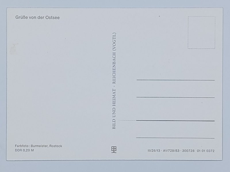GRUSSE VON DER OSTSEE ROSTOCK