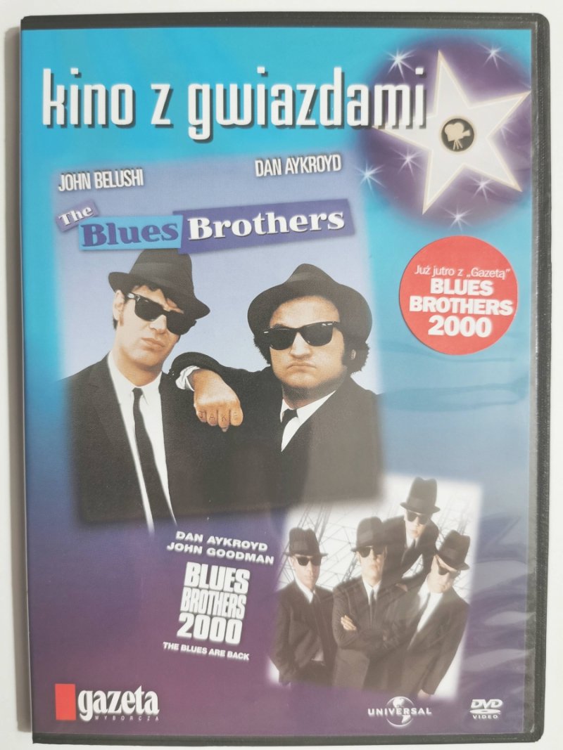 DVD. BLUES BROTHERS. KINO Z GWIAZDAMI