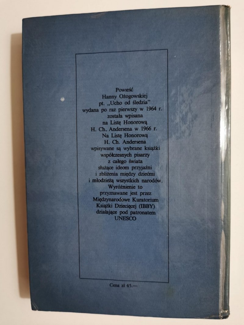 UCHO OD ŚLEDZIA - Hanna Ożogowska 1978