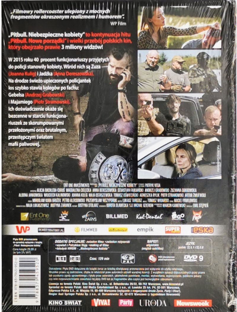 DVD. PITBULL. NIEBEZPIECZNE KOBIETY
