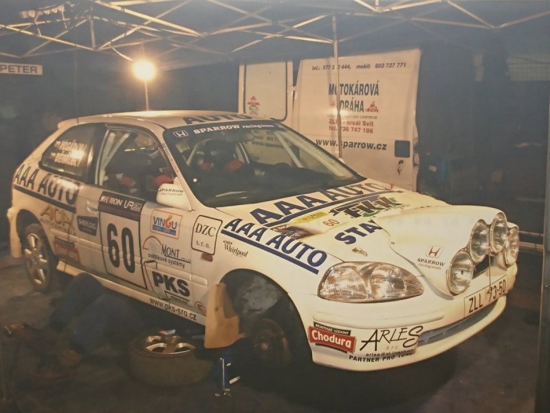 RAJD WRC 2005 ZDJĘCIE NUMER #319 HONDA CIVIC
