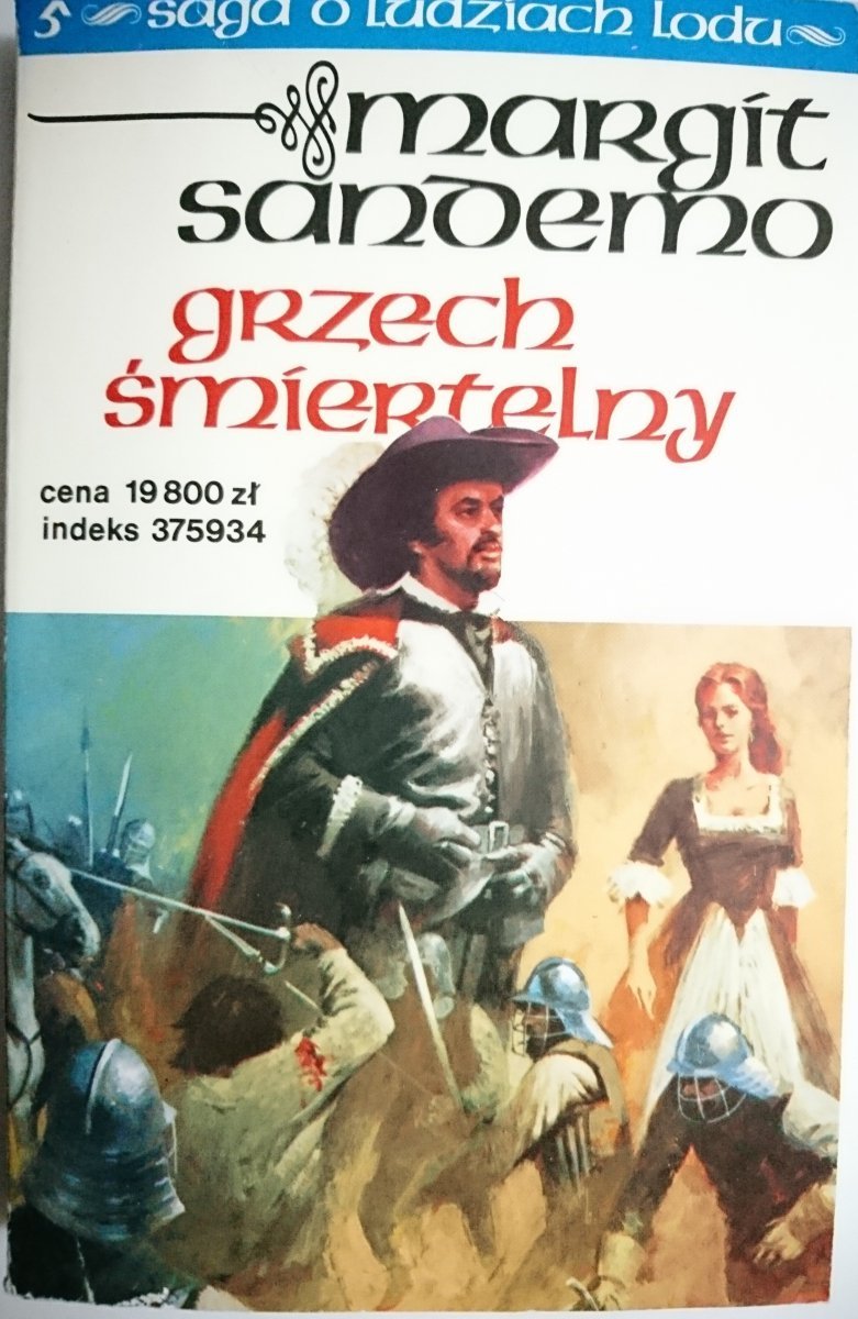 SAGA O LUDZIACH LODU TOM 5 GRZECH ŚMIERTELNY