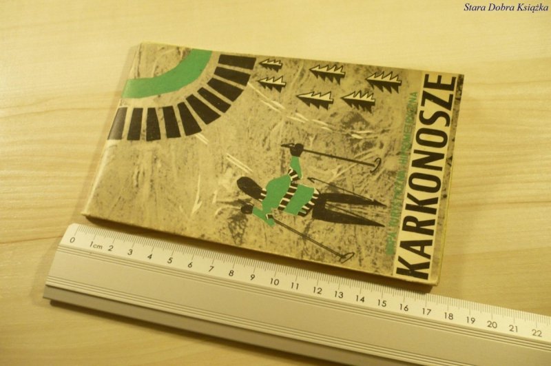 KARKONOSZE. MAPA TURYSTYCZNA HIPSOMETRYCZNA (1974)