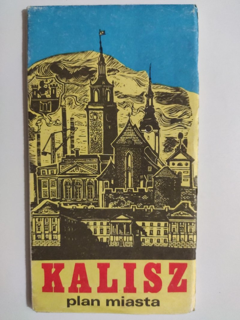 KALISZ PLAN MIASTA 1986