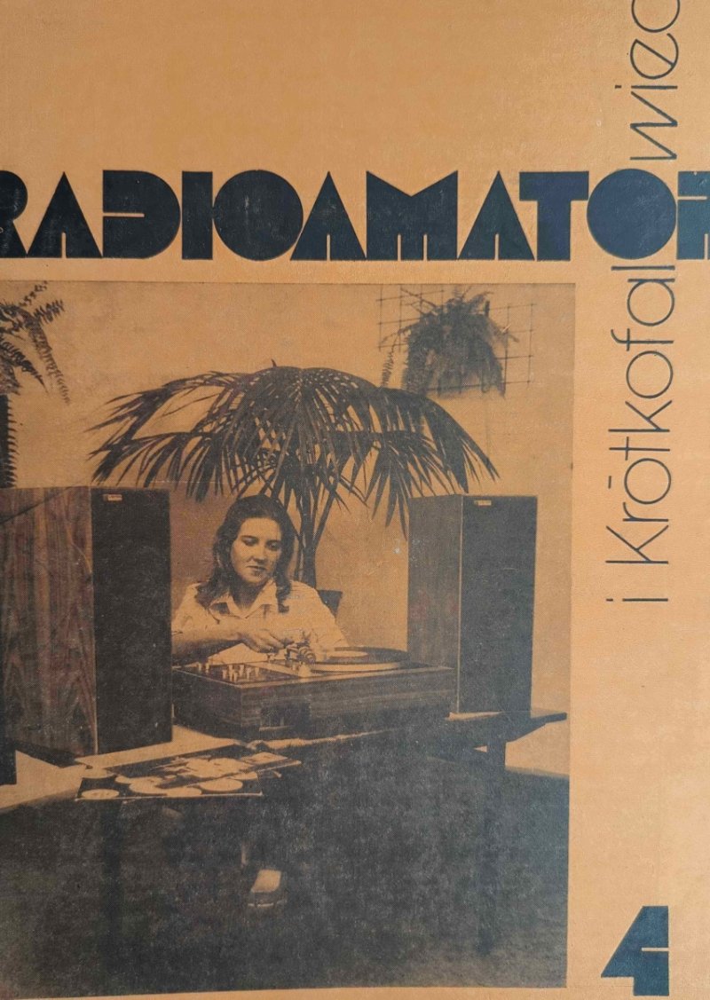 RADIOAMATOR I KRÓTKOFALOWIEC NR 4 ROK 1975