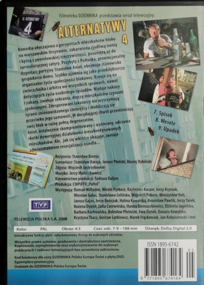 DVD. ALTERNATYWY 4 ODCINKI 7-9