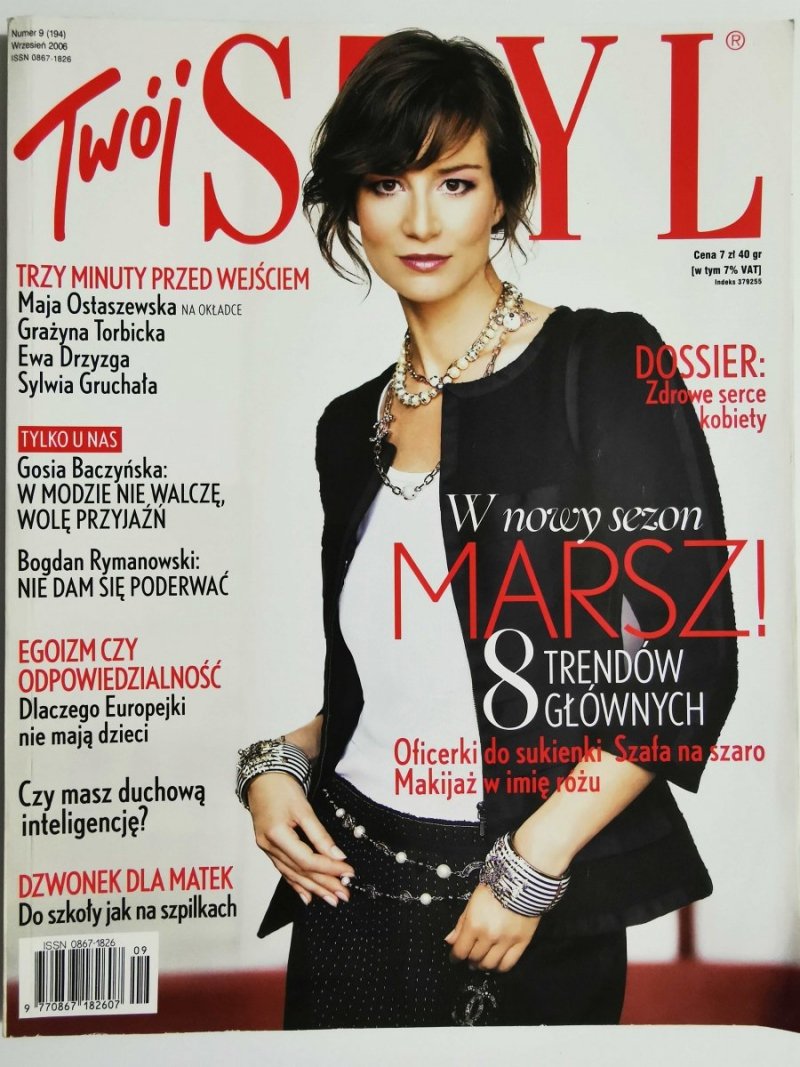 TWÓJ STYL NUMER 9 (194) WRZESIEŃ 2006 