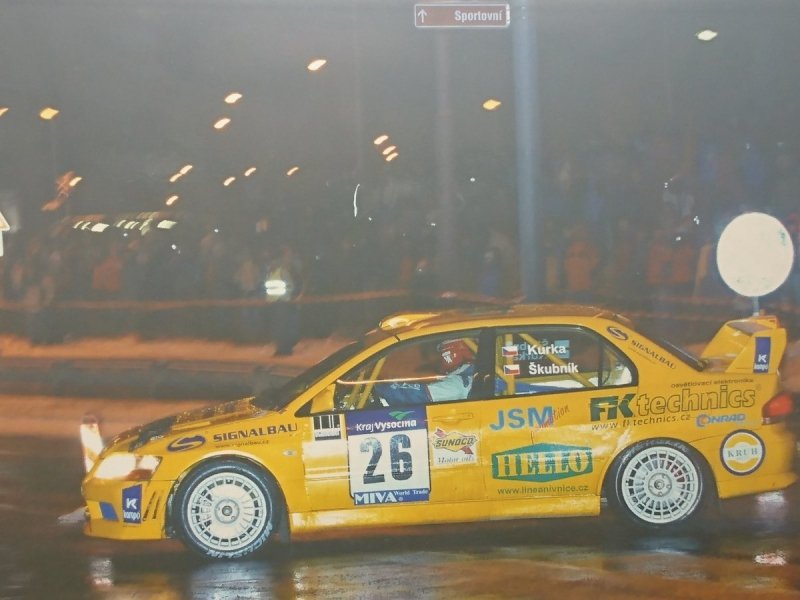 RAJD WRC 2005 ZDJĘCIE NUMER #089 MITSUBISHI LANCER