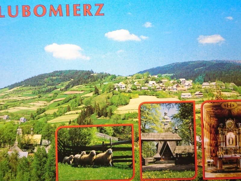 BESKID WYSPOWY. LUBOMIERZ 530-570 m
