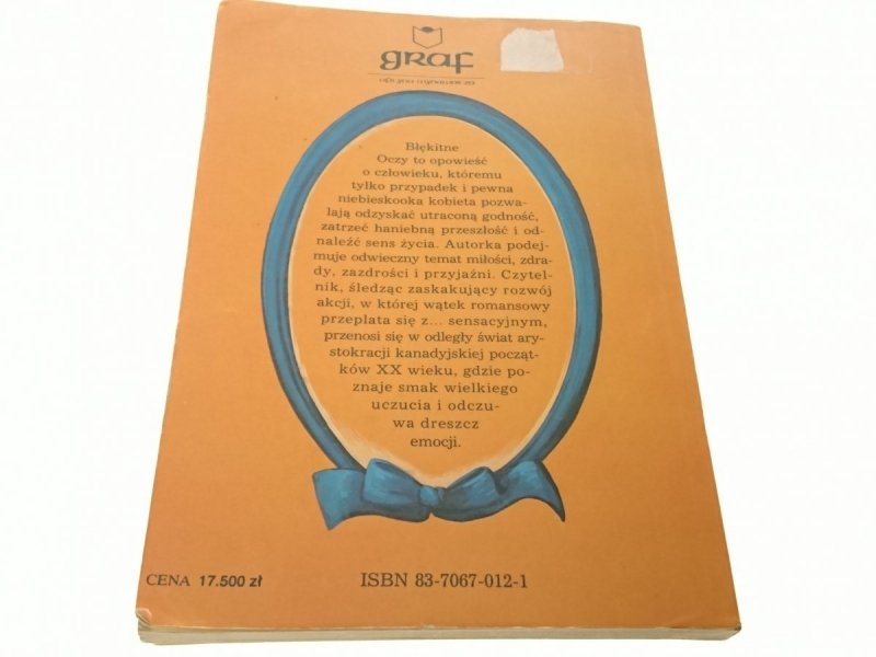 BŁĘKITNE OCZY - Baronowa Orczy 1991
