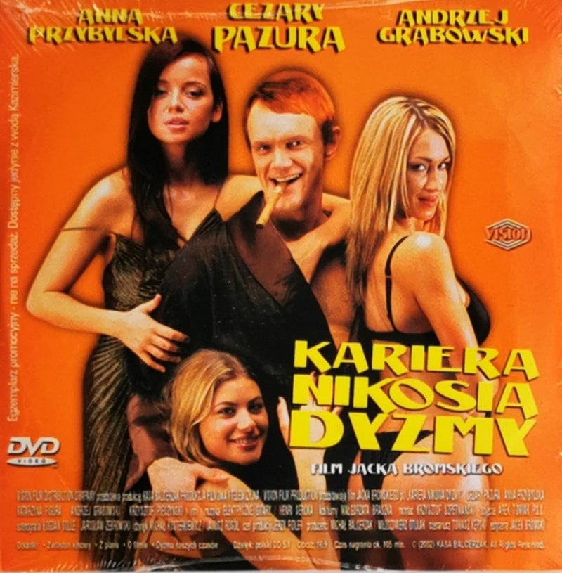 DVD. KARIERA NIKOSIA DYZMY. ANNA PRZYBYLSKA. CEZARY PAZURA