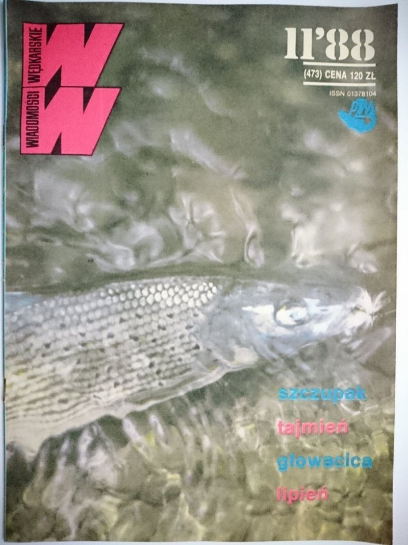 WIADOMOŚCI WĘDKARSKIE 11-1988