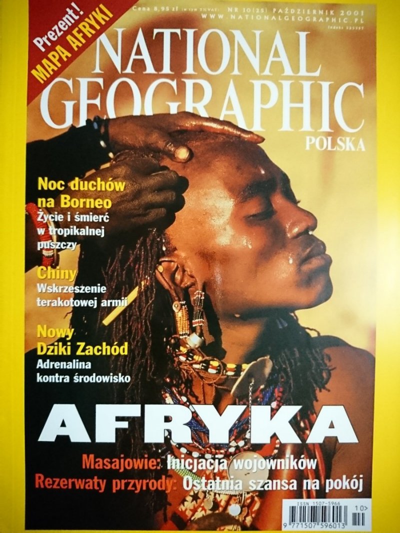 NATIONAL GEOGRAPHIC POLSKA 10-2001 BEZ DODATKU