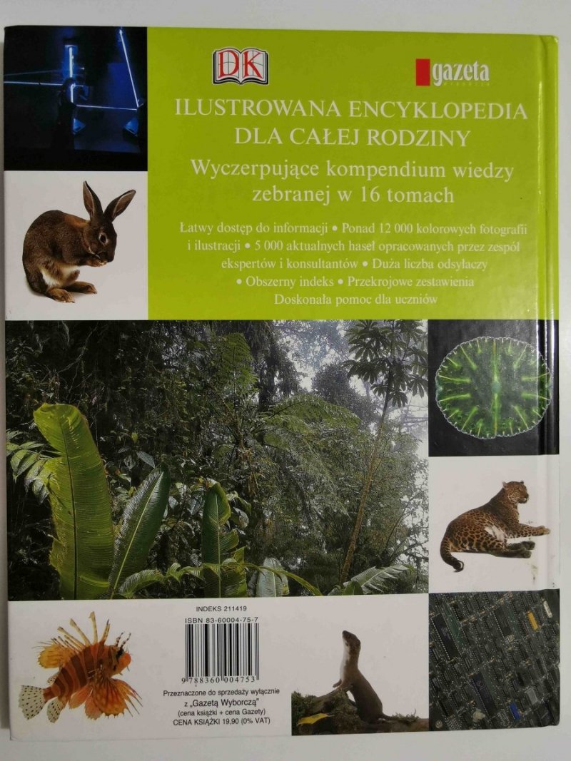 ILUSTROWANA ENCYKLOPEDIA DLA CAŁEJ RODZINY TOM VII K-M KOLOR-MALARSTWO 2006