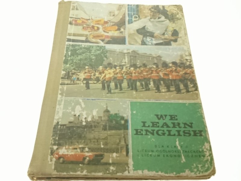 WE LEARN ENGLISH. PODRĘCZNIK - Anna Zawadzka 1980