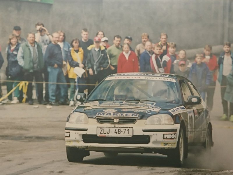 RAJD WRC 2005 ZDJĘCIE NUMER #143 HONDA CIVIC