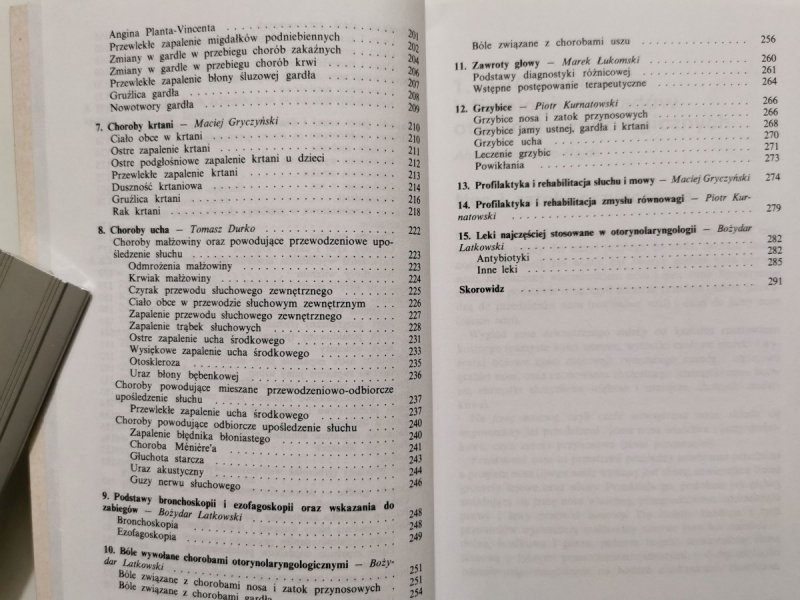 Otorynolaryngologia praktyczna pod redakcją Bożydara Latkowskiego1996