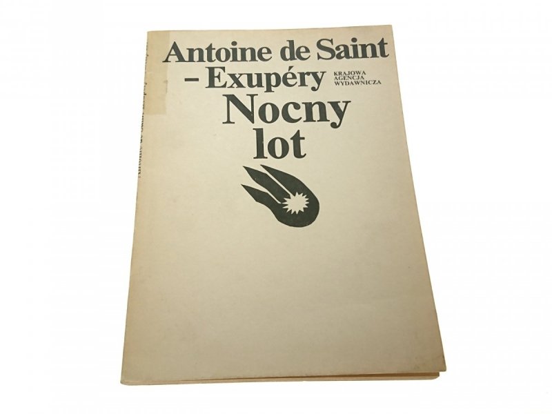 NOCNY LOT - Antoine de Saint-Exupery 1982