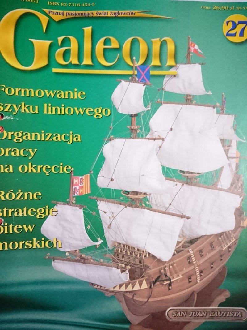 GALEON 27 FORMOWANIE SZYKU LINIOWEGO (2003)