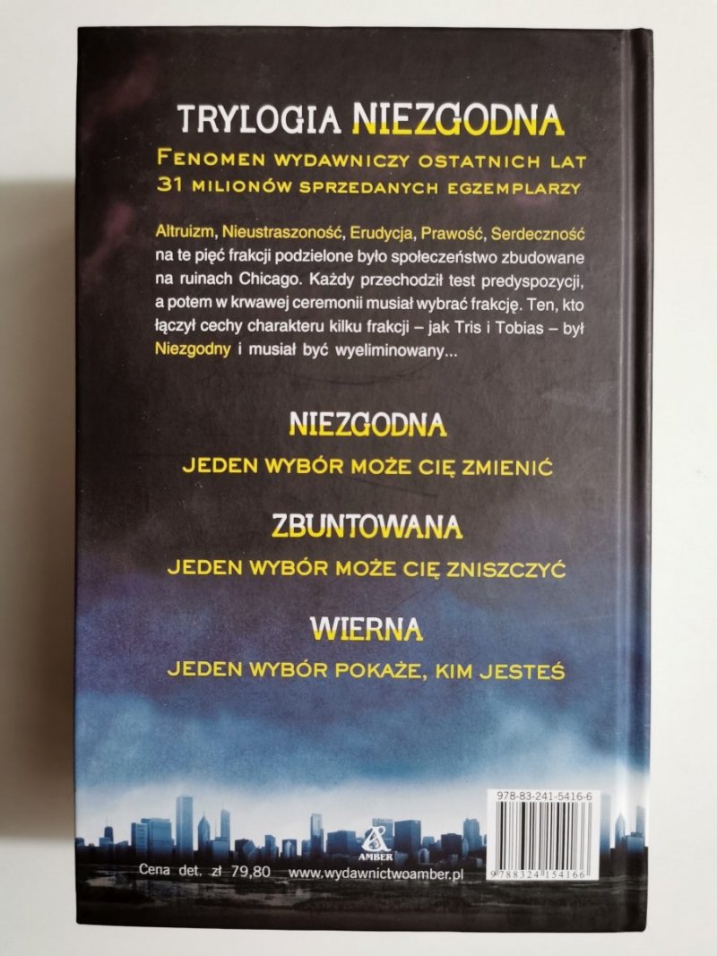 TRYLOGIA NIEZGODNA - Veronica Roth 