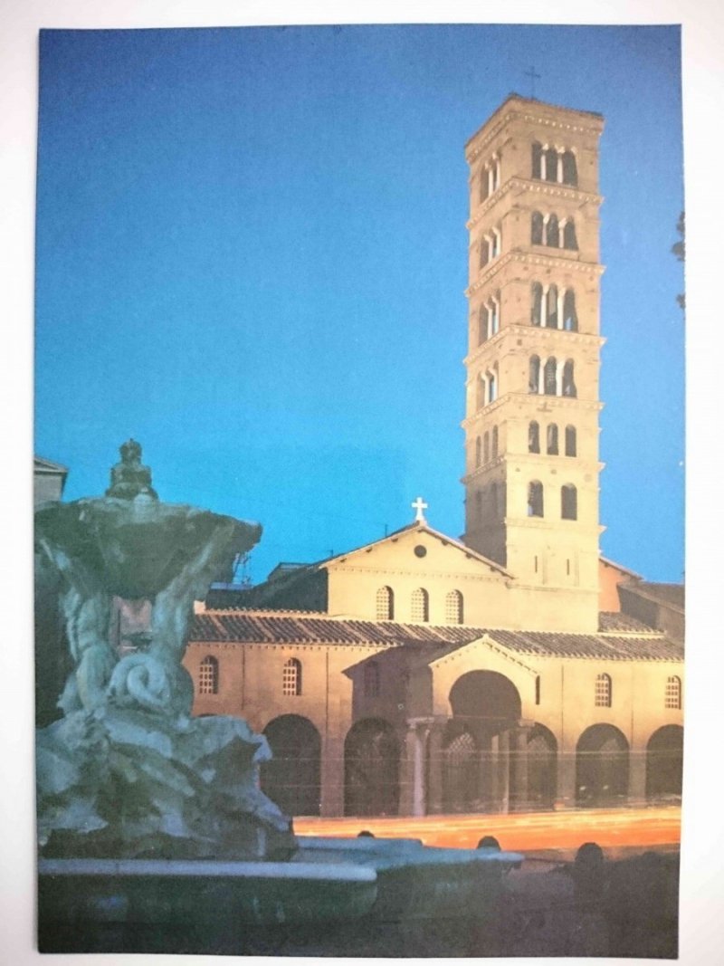 ROMA DI NOTTE – LA NUIT. BASILICA DI S. MARIA IN COSMEDIN