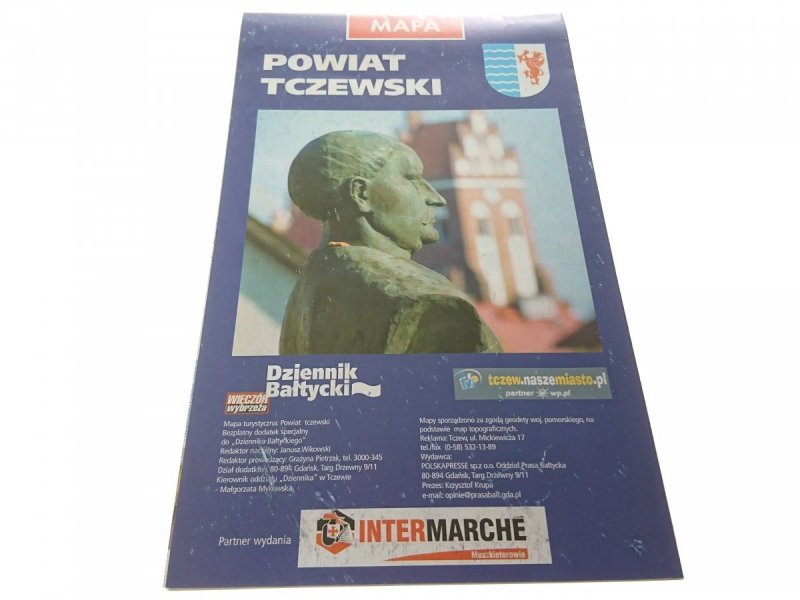 POWIAT TCZEWSKI. MAPA