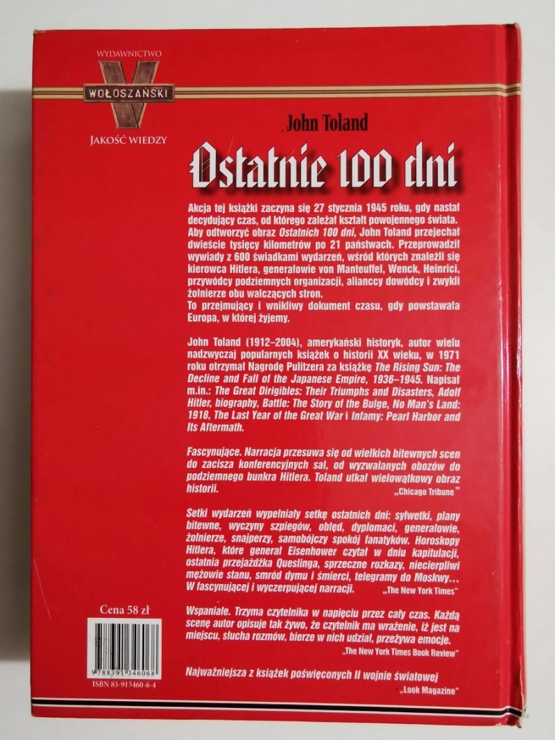 OSTATNIE 100 DNI - John Toland 2005