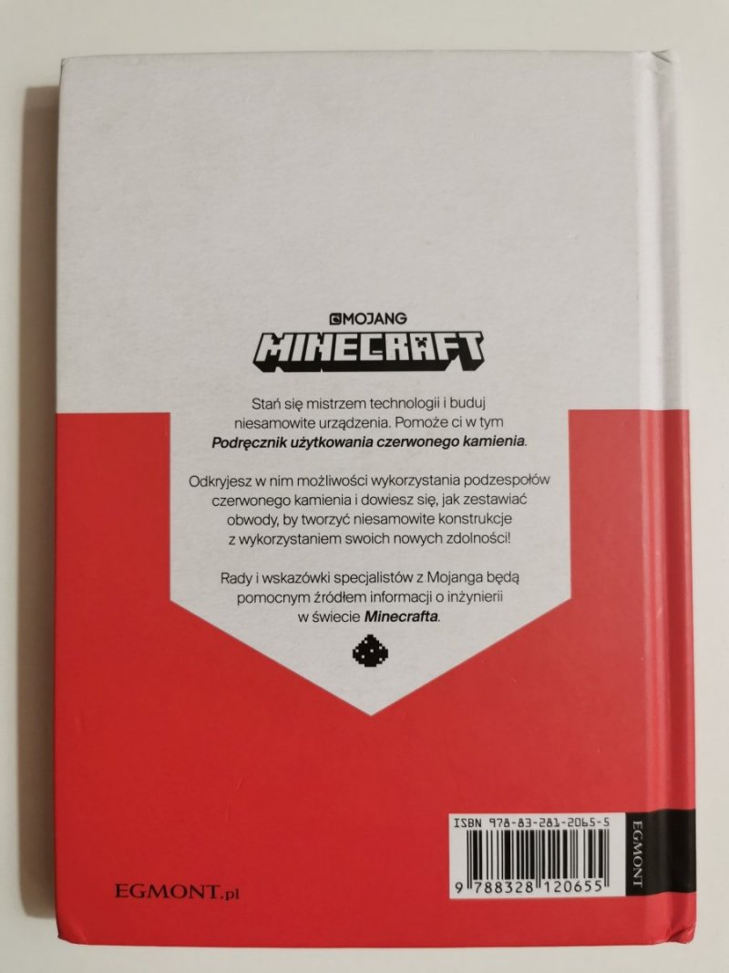 MINECRAFT. PODRĘCZNIK UŻYTKOWANIA CZERWONEGO KAMIENIA 2017
