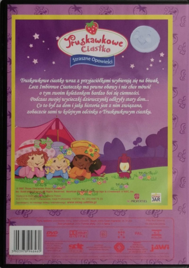VCD. TRUSKAWKOWE CIASTKO STRASZNE OPOWIEŚCI