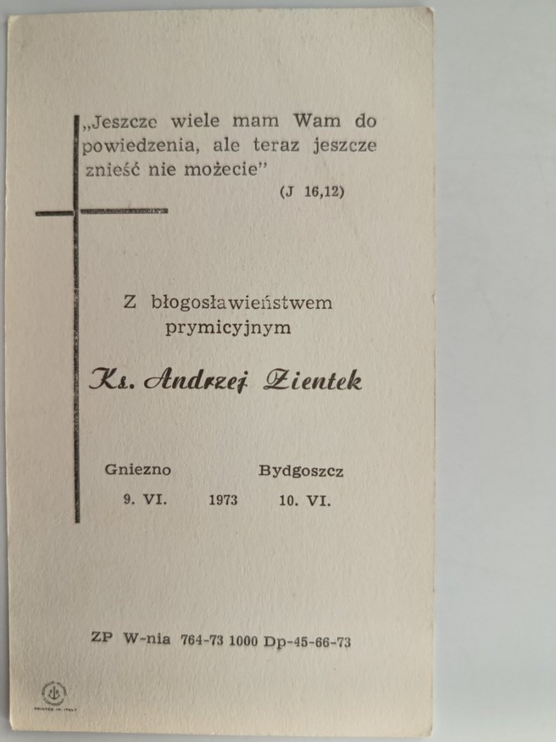 KS. ANDRZEJ ZIENTEK THE WORD OF GOD