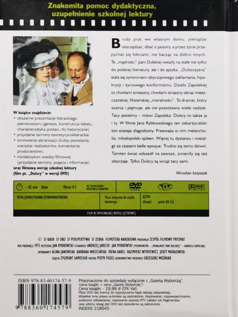 DVD. MORALNOŚĆ PANI DULSKIEJ