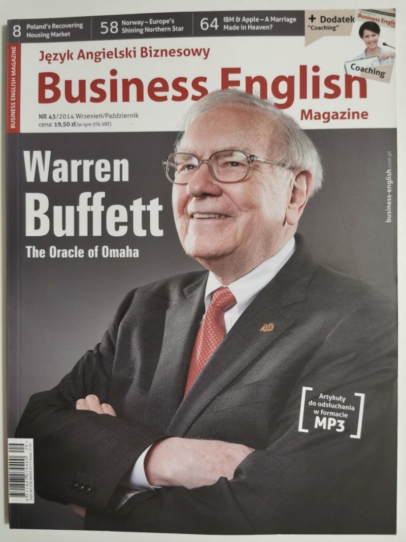 BUSINESS ENGLISH MAGAZINE NR 42/2014 LIPIEC/SIERPIEŃ43/2014 WRZESIEŃ/PAŹDZIERNIK