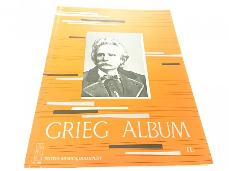 GRIEG ALBUM II. ZONGORARA - FUR KLAVIER - PIANO