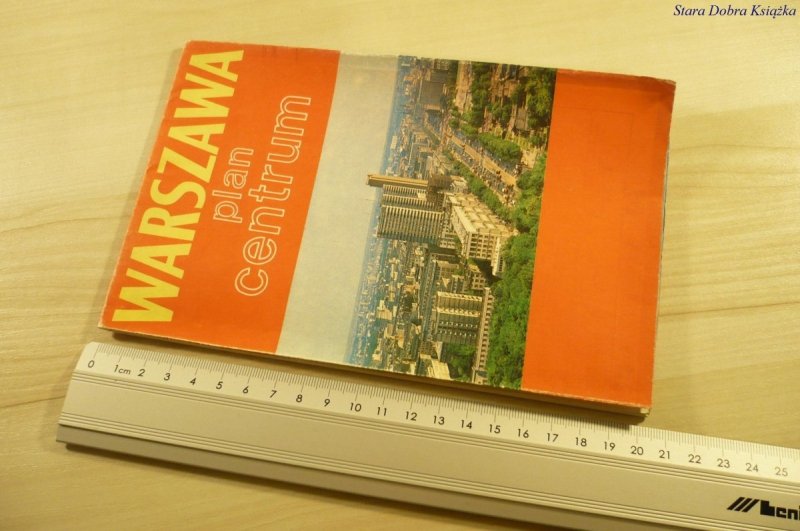 WARSZAWA. PLAN CENTRUM (1986)
