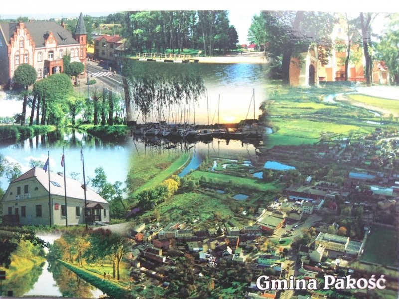 GMINA PAKOŚĆ. POCZTÓWKA