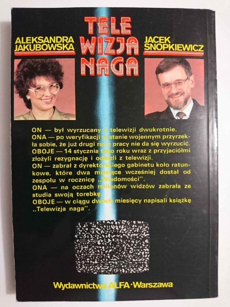 TELEWIZJA NAGA - A. Jakubowska, J. Snopkiewicz 1991
