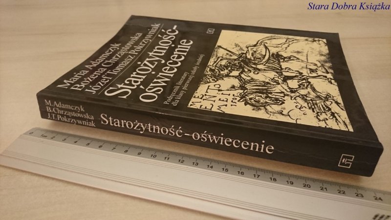 STAROŻYTNOŚĆ-OŚWIECENIE - Maria Adamczyk 1994