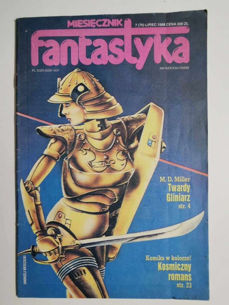 FANTASTYKA NR 7 (70) LIPIEC 1988
