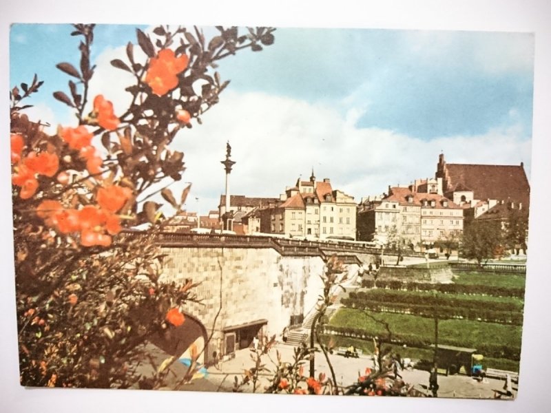 WARSZAWA. WIDOK NA PLAC ZAMKOWY I STARE MIASTO FOT. BILIŃSKI