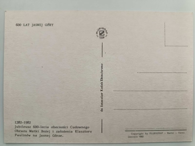600 LAT JASNEJ GÓRY