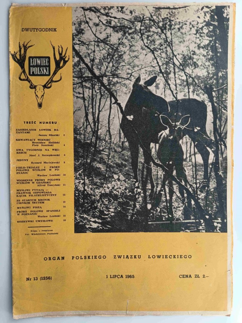 ŁOWIEC POLSKI NR 13/1965