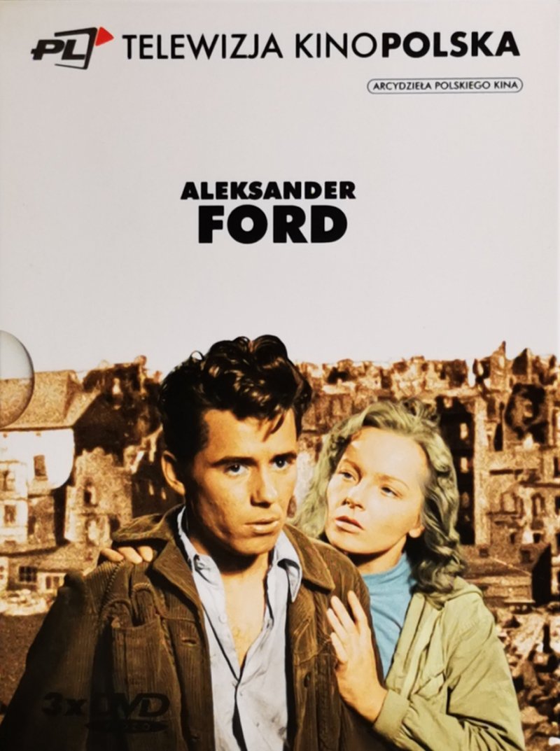 DVD. ALEKSANDER FORD ARCYDZIEŁA POLSKIEGO KINA - KOMPLET 3 x DVD