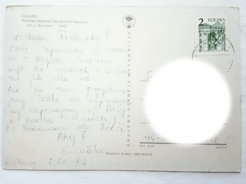 WILKASY. PRZYSTAŃ ŻEGLARSKA NAD JEZIOREM NIEGOCIN FOT. L. SUROWIEC