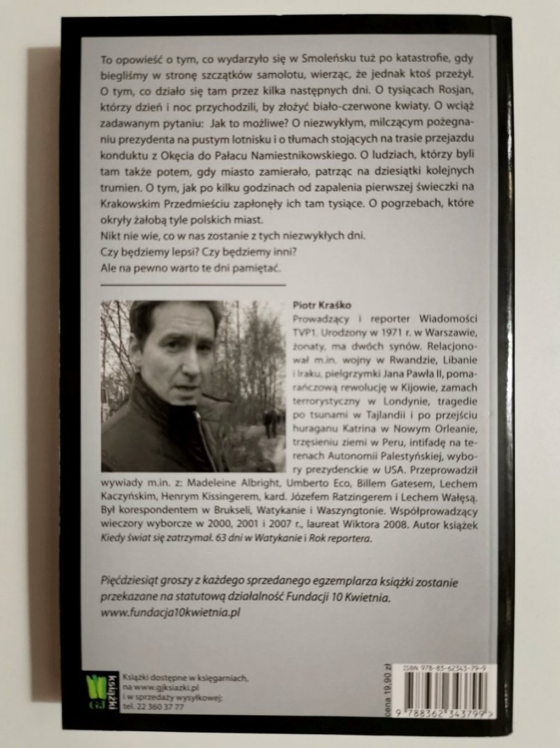 SMOLEŃSK. 10 KWIETNIA 2010 - Piotr Kraśko 2010