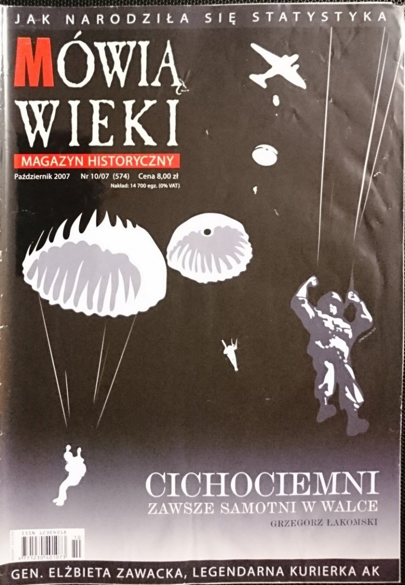 MÓWIĄ WIEKI PAŹDZIERNIK 2007 NR 10/07 (574)